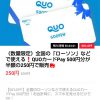 【数量限定!!】QUOカードPay500円分が半額の250円で販売！