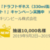 【1万名に当たる!!】ドラフトギネス(330ml缶 1本)プレゼント！キャンペーン