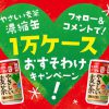 【1万名に当たる!!】やさしい麦茶 濃縮タイプ 1万ケースプレゼント！キャンペーン